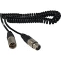 Photo of Laird XLM4-XLF4-3C Power Cable XLR 4-Pin Male to Female Sony KD Equivalent - 3 Foot Coiled