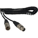 Laird XLM4-XLF4-3C Power Cable XLR 4-Pin Male to Female Sony KD Equivalent - 3 Foot Coiled