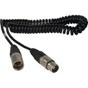 Photo of Laird XLM4-XLF4-6C Power Cable XLR 4-Pin Male to Female Sony KD Equivalent - 6 Foot Coiled