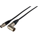Photo of Sescom Audio Cable Right-Angle 3-Pin XLR Male to 3-Pin Mini XLR Female - 30 Foot
