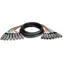 Photo of Hosa XLR-803 8-Channel Audio Snake XLR Male to XLR Female 3 Meters