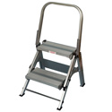 Xtend & Climb WT2 2 Step Folding Safety Step Stool with Handrail