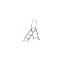 Xtend & Climb WT4 4 Step Folding Safety Step Stool with Handrail