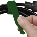 Photo of Rip-Tie Lite Cable Wrap 1/2in x 8in -10 Rolls of 10 - Green