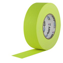 Photo of Pro Tapes 001UPCG450MFLYEL Pro Gaff Gaffers Tape YGT4-50 4 Inch x 50 Yards - Fluorescent Yellow