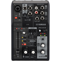 Photo of Yamaha AG03MK2 3-Channel Mixer/USB Interface for IOS/Mac/PC - Black