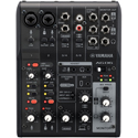 Photo of Yamaha AG06MK2 6-Channel Mixer/USB Interface for IOS/Mac/PC - Black