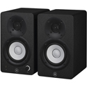 Yamaha HS3 3.5in Powered Compact Studio Monitors - XLR/TRS - RCA - Stereo Mini - Pair - Black