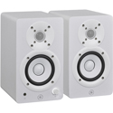 Photo of Yamaha HS3 3.5in Powered Compact Studio Monitors - XLR/TRS - RCA - Stereo Mini - Pair - White