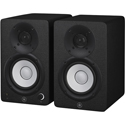 Yamaha HS4 4.5in Powered Compact Studio Monitors - XLR/TRS - RCA - Stereo Mini - Pair - Black