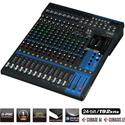 Yamaha MG16XU 16-Channel Mixing Console: 10 Mic / 16 Line Inputs