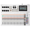 Photo of Yamaha MGX16 W 22-Channel Digital Mixing Console with Dual USB-C Audio Interface - White Finish