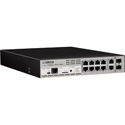Yamaha SWR2311P-10G 10-Port L2 Gigabit Network Switch with 9 POE Ports Optimized for Dante Audio Networks.