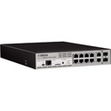 Photo of Yamaha SWR2311P-10G 10-Port L2 Gigabit Network Switch with 9 POE Ports Optimized for Dante Audio Networks.