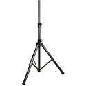 Yorkville SKS-09B Economy Tripod Adjustable Stand - 1 3/8 Inch Diameter - Steel Legs - Plastic Collar