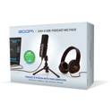 Photo of ZOOM ZUM2PMP USB Podcast Microphone Bundle with Headphones