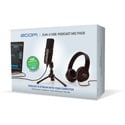 Photo of ZOOM ZUM2PMP USB Podcast Microphone Bundle with Headphones