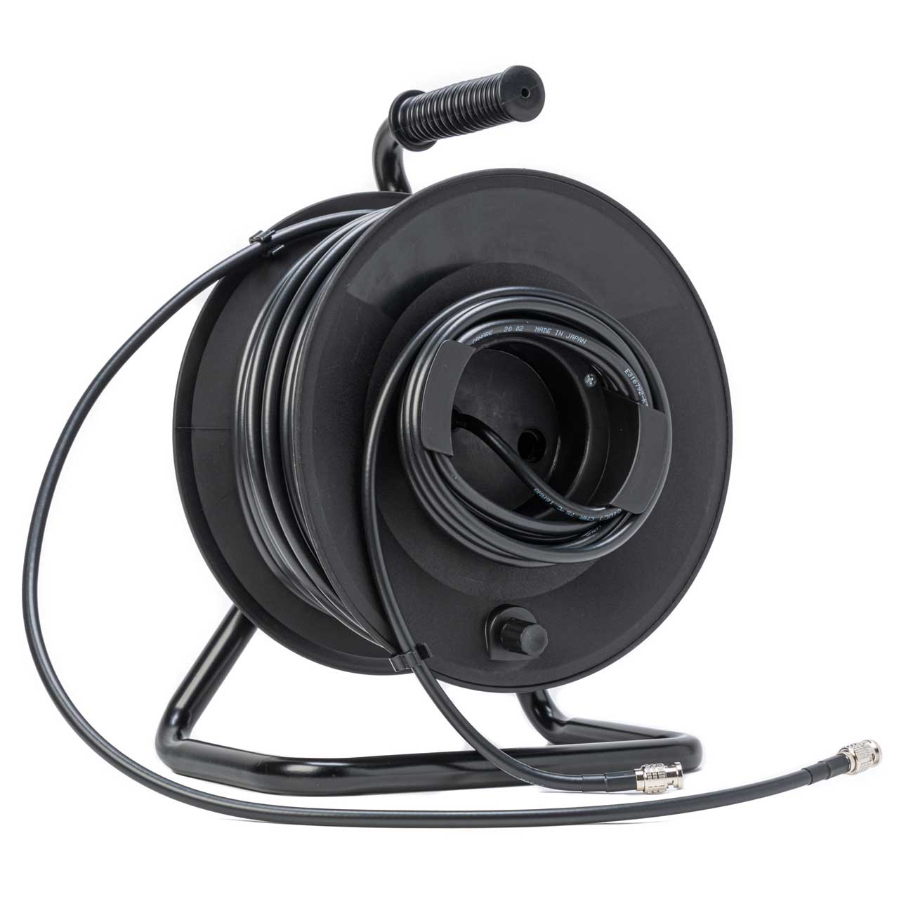 MarkerReel 1-Channel 12G-SDI BNC Cable Reel with Canare L-5.5CUHD RG6 - 200 Foot