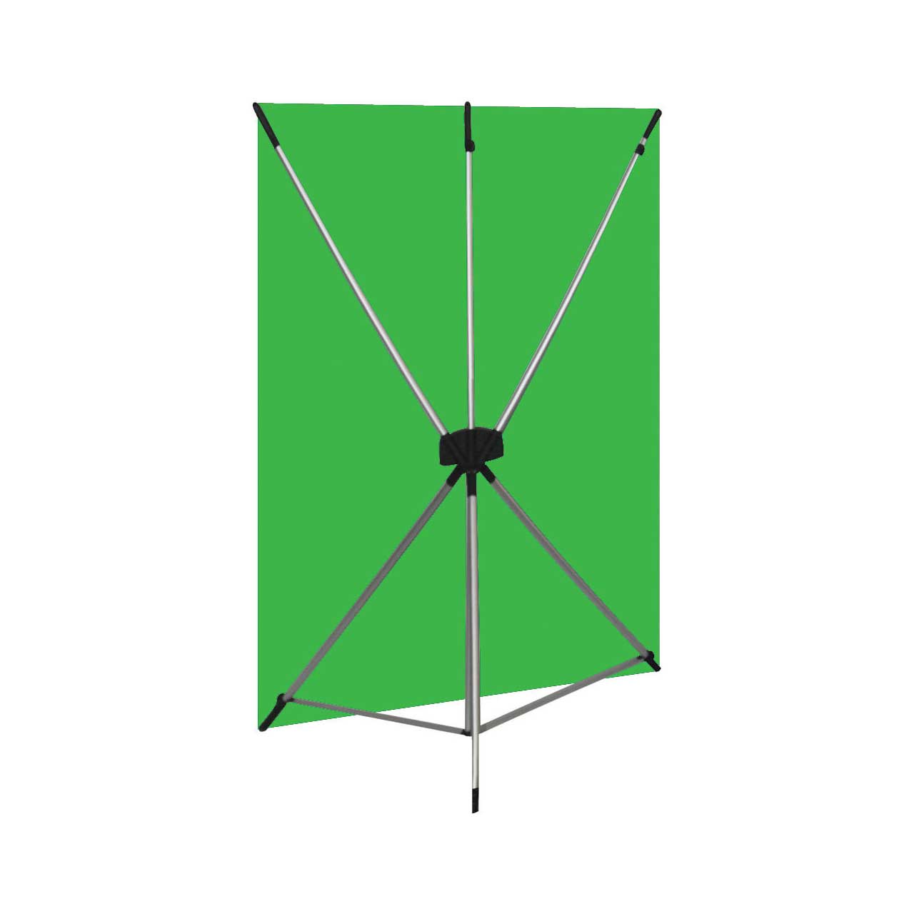 Westcott 579K X-Drop Wrinkle-Resistant Backdrop - Chroma-Key Green Kit 