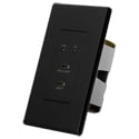 AVPro Edge AC-EXUSB-3-WP-KIT-B 100M USB 3.2 GEN1 Wall Plate Extender Kit - US - Black Faceplate