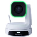 BirdDog X1 1080P 60fps PTZ Camera with 20x Zoom/AI Auto Framing/HDR Bracketing/Halo Tally/Wi-Fi 5/NDI HX3 - White