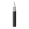 Belden 1694RW RG6 18AWG Indoor/Outdoor Stadium Cable - Solid BC - Duofoil + 95% TC Braid - Black - 1000 Foot