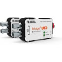 Digital Forecast UHD M-OTR TX/RX 12G 1-Channel Fiber Optic Transmitter & Receiver Set with SFP - LC Singlemode - 10km