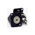 Switchcraft EH35MMSSCB 3.5mm Stereo Solder Contact Panel Connector - Black - 25 Pack