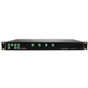 Evertz X-0401-3G X-Series 4x1 1RU 3G / HD / SD-SDI Video Bypass Protected Router