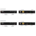 Gefen GF-EXT-DP4-HBT3 Displayport 1.4 8K30/4K120 HDBaseT 3.0 Extender - Tx/Rx Set w/ EDID Management and PoC