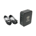 IDX UC-PD2 65 Watt Pocket A/C Adapter & Battery Charger with Two USB-A and Two USB-C