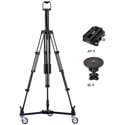 Libec LX-ePed 2 Studio Electric Pedastal with Dolly and Quick Release Adapter for PTZ Cameras