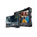 Lilliput UQ23-VBP-CC 4K 23.8 Inch 1200 Nits Studio Production Monitor with 8K 12G-SDI HDMI2.1 V Mount Plate and Case