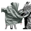 ShooterSlicker S10-7-10-A-SG-Cordura Small Studio Camera Cover ENG/EFP Cameras 7-10 or 10-14 Inch Monitors - Silver Gray