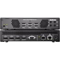 Matrox Extio N3408 Secure IP 4KP60 4:4:4 UHD DisplayPort & USB KVM Receiver - Cat6 328ft / SM Fiber 6 Miles - TAA
