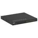 Netgear AV Line M4250-26G4XF-PoE+-TAA 30-Port 24x 1G PoE+ 480W 2x 1G and 4x SFP+ Managed Ethernet Switch - TAA Compliant