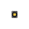 NEUTRIK NO16FDW-A opticalCON MTP IP65 Ruggedized Dirt-Protected 16-Channel Fiber Optic Chassis Fitting - Black - Each