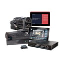 PureLink PushGO STOWE Pre-Programmed 6 Person Meeting Room Solution w/ PS-610 4K60 Switcher & VIP-CAM-30-20X PTZ Camera