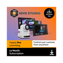 PTZOptics HIVE STUDIO PRO Browser-Based Video Production System - Unlimited Sources - 12-Month License - Download