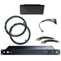RF Venue D-ARCBD9 9-Channel Diversity Architectural Antenna Distribution DISTRO9 HDR Pack for Wireless Mics - Black
