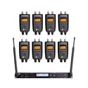 RF Venue RF-PA-8PACK Extension Kit with 1x Transmitter and 8x Receivers @ 470-506 MHz UHF Band