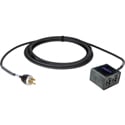 Laird SSPC-NC Heavy Duty 15-Amp 12/3 AC Power Extension Cord with Rubberized Quad Box - 1 Foot