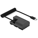 SWIT DB-E6P USB-C to Canon LP-E6P Dummy Battery Adapter with 13-27 Inch Coiled Cable