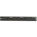 Wohler OPT-SFP CARD (iVAM) Adds Two Additional 3G SFP Cages to any iVAM or iAM Product or two 12G Cages to iVAM 12G