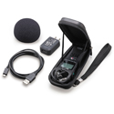 ZOOM H1N-VP H1N Handy Recorder Value Pack with Padded Shell Case / Micro USB Cable / AD-17 Power Adapter and Windscreen